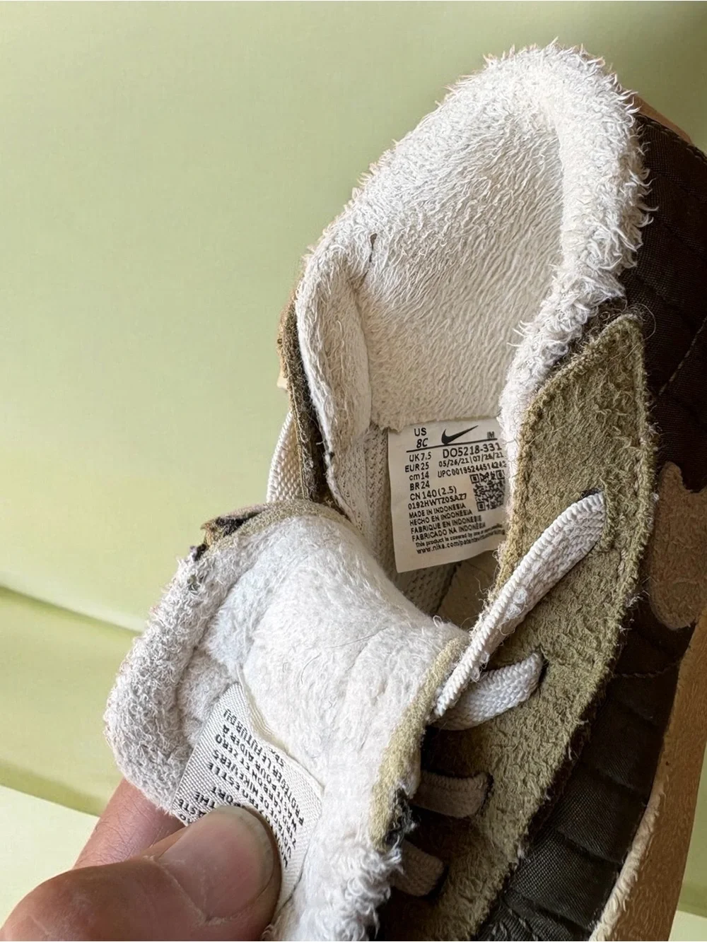 Nike Blazer Mid '77 Toddler Size 8 Sneaker